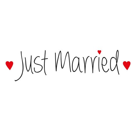 See more of just married on facebook. Autoaufkleber "Just Married" mit Herzen / Hochzeitsaufkleber