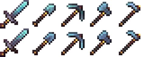My Fixes On The Netherite Tools From Stay True Resource Pack Minecraft