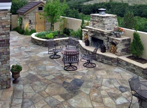 Diy flagstone patios require little effort to install and can be done in as much as 2 to 3 days. Top 60 Best Flagstone Patio Ideas - Hardscape Designs