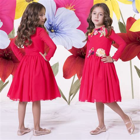 Love Made Love Girls Pink Chiffon And Tulle Dress Childrensalon Outlet