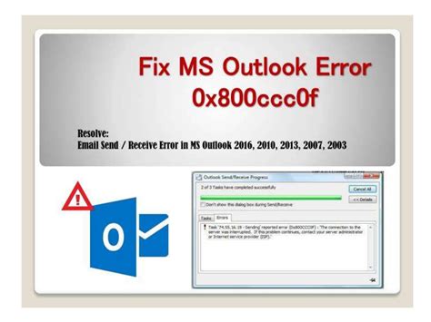 How To Fix Outlook Error X Ccc F Know Solution Here