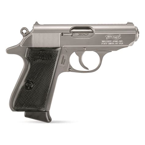 Walther Ppks Stainless Semi Automatic 380 Acp 33 Barrel 71