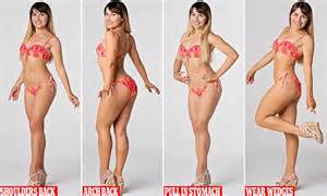 How To Get The Perfect Bikini Body In Seconds Daily Mail Online