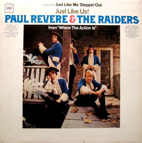 Paul Revere And The Raiders Just Like Us 1966 Pitman Pressing Vinyl