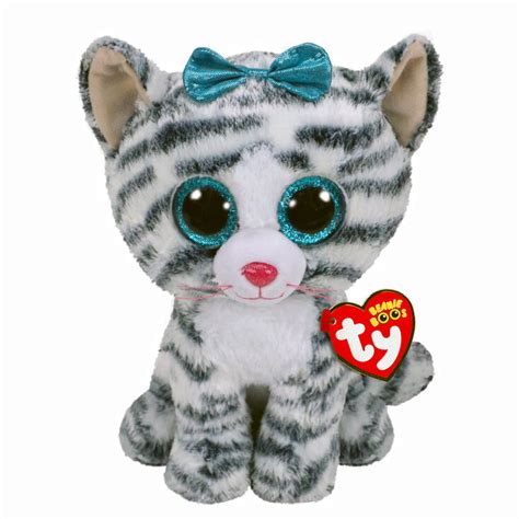 Ty Beanie Boo Medium Quinn The Cat Plush Toy Claires Us