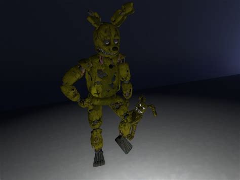Springtrap And Plushtrap By Metalzombie123 On Deviantart