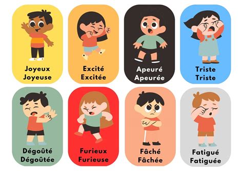 Les Cartes Émotions Montessori à Imprimer Gratuitement