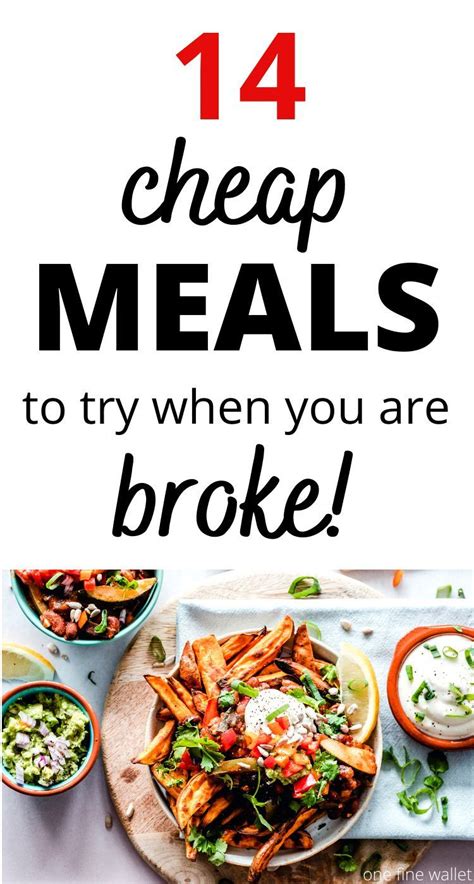 Simple dinner ideas for tonight that the family will enjoy and can be made on a budget. 14 Super Cheap Meals that are Easy to Cook - One Fine ...