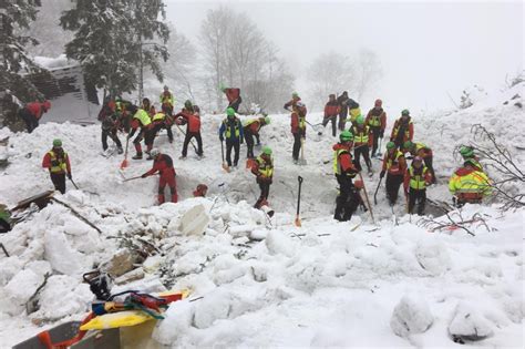 Rescue Efforts Yield Survivors Days After Italy Hotel Avalanche