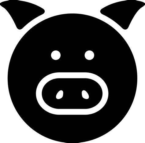 Pig Portrait Svg Png Icon Free Download 74206 Onlinewebfontscom