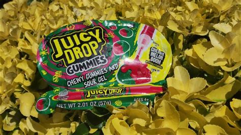 Unopened Juicy Drop Gummies Chewy Gummies And Sour Gel Cherry 🍒 Melon