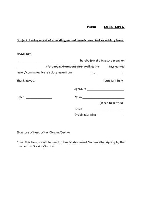 Maybe you would like to learn more about one of these? FREE 14+ Joining Report Forms in PDF | MS Word