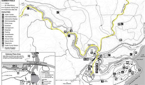 Day Hiking Trails Trail Maps For Gooseberry Falls State Park