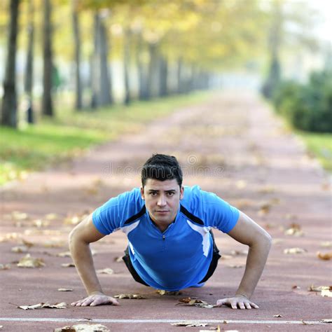 Runner Stretching Out Stock Image Image Of Male Healthy 35271083