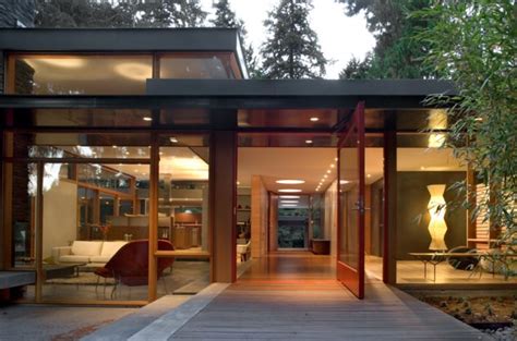 As a result, a minimalistic architectural image. Residential Design Inspiration: Large Pivot Doors - Studio ...