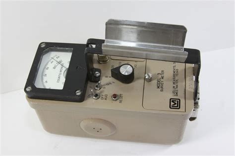 Ludlum Model 3 Geiger Counter Survey Meter With 44 6 Probe Tested Working Ebay