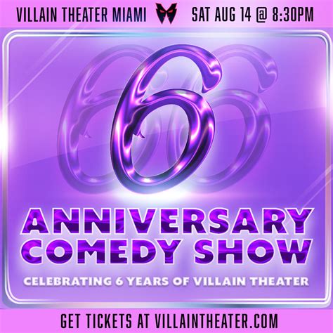 Villain Theaters 6th Anniversary Comedy Show — Villain Theater