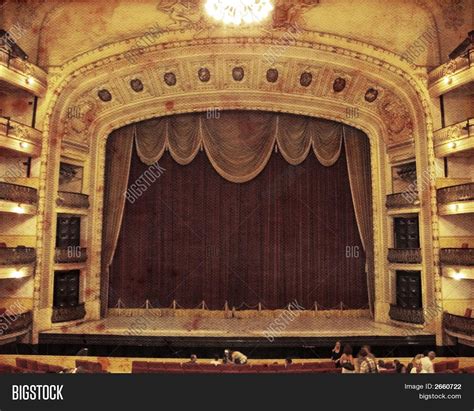 Vintage Theater Image And Photo Free Trial Bigstock