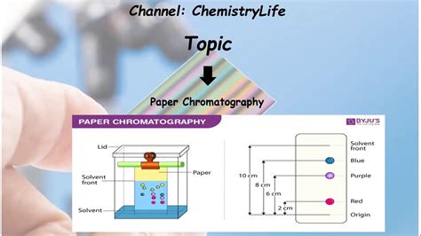 Paper Chromatography Introduction Principles Procedure Applications