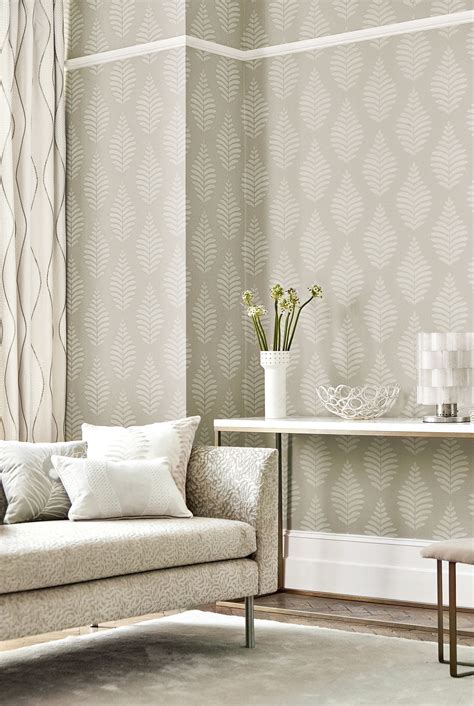 Modern Living Room Wallpaper Love A Natural Look Indoors In 2020 In