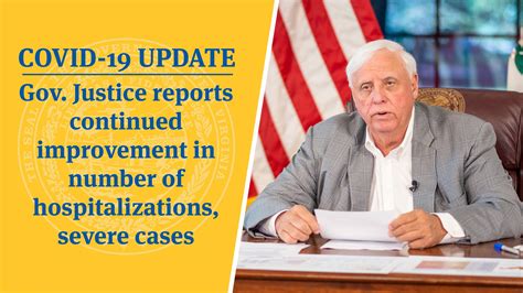 Covid 19 Update Gov Justice Reports Continued Improvement In Number