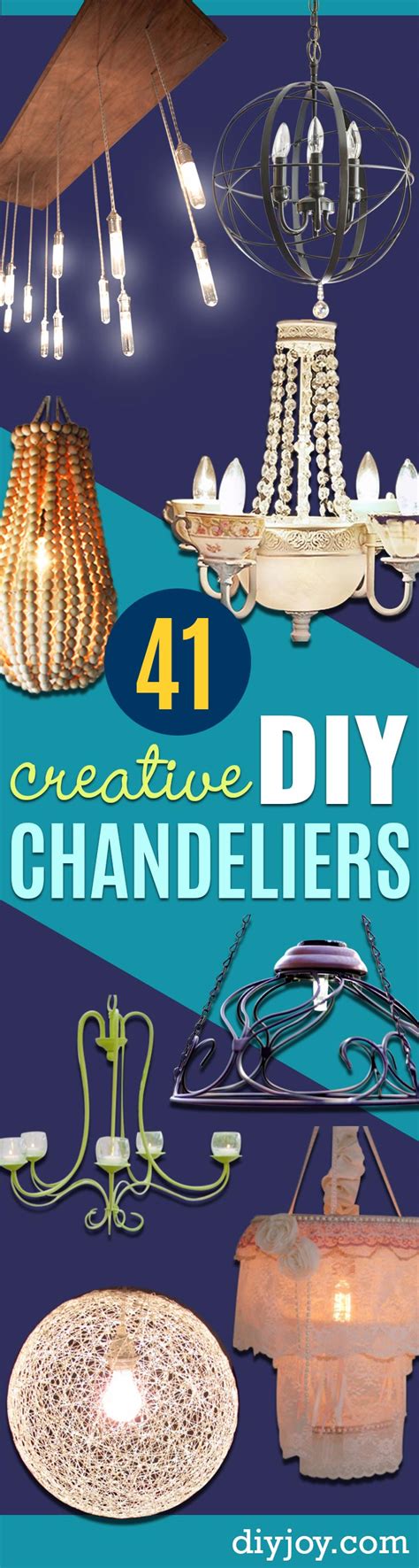 41 Super Creative Diy Chandeliers