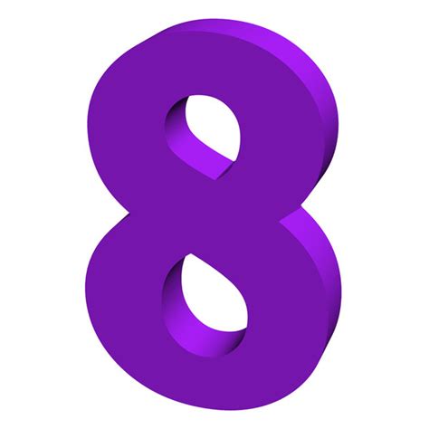 Texture Png Number Purple Cutout