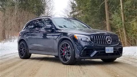 2019 Amg Mercedes Glc 63s Review Compact Suv With Turbo V8 Youtube