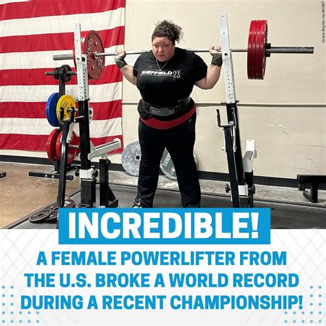 Fox 12 Oregon On Twitter Female Powerlifter Squats Over 600 Pounds Breaks World Record