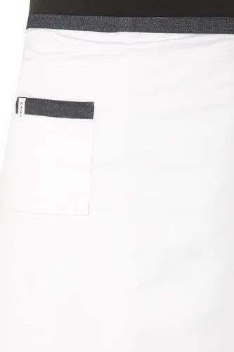 Cotton Plain White Apron For Restaurants Size Medium At Rs 199 In Lucknow