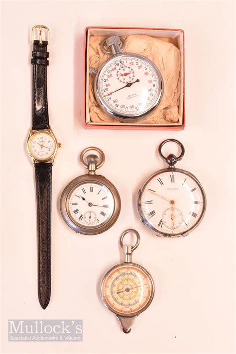 Mullock S Auctions Selection Of Assorted Watches Victorian Hallmarked Silver