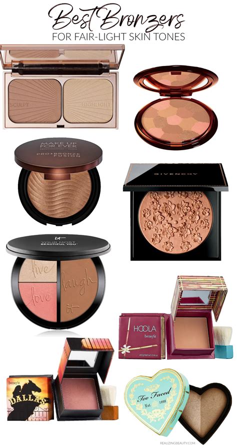 The Best Bronzers For Fair To Light Skin Tones Realizing Beauty