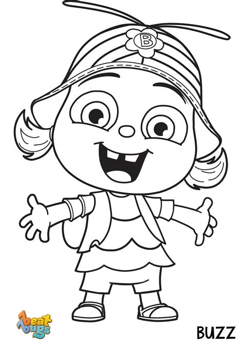 Beat Bugs Coloring Pages Coloring Pages