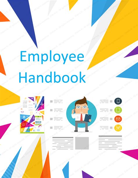 Employee Handbook Template Free Printable Sample