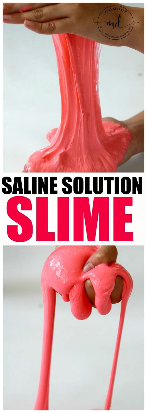 Otherwise it won't the saline solution must contain boric acid as an ingredient. Saline Solution Slime: How to make Saline Solution Slime ...