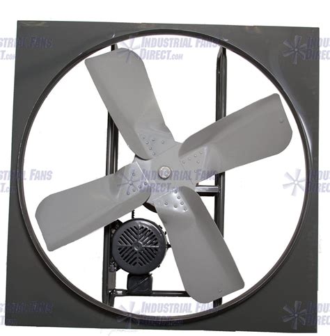 Airflo N600 Panel Mount Exhaust Fan 36 Inch 11900 Cfm Belt Drive N636