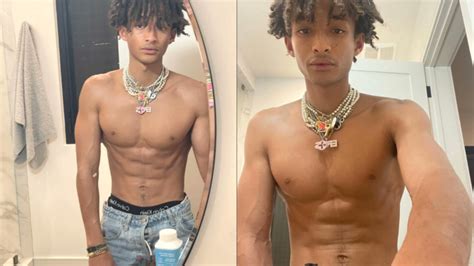 Jaden Smith Is Flexing His Muscles And Weight Gain In Shirtless Photo Blavity