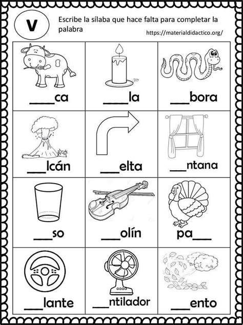 Estas fichas infantiles son una excelente herramienta para padres y educadores, ya que suponen un apoyo vital en su enseñanza. Letras para primero | Lecto escritura preescolar ...