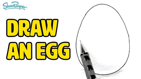 How To Draw An Egg Youtube