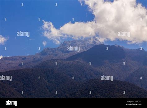 View Of The Beautiful Sierra Nevada Mountain Peaks Venezuelas Highest