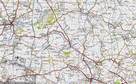 Historic Ordnance Survey Map Of Dorchester 1947