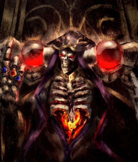 Overlord Anime Ainz Ooal Gown Hd Wallpaper Rare Gallery