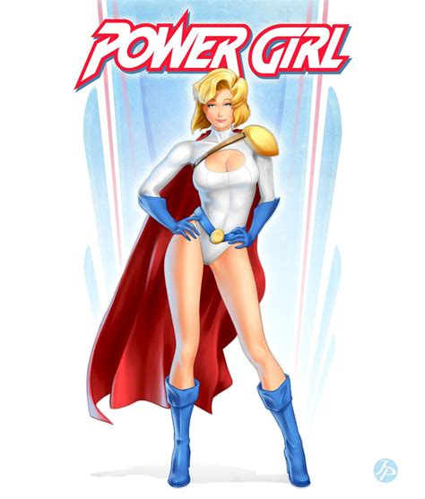 Power Girl Dc By Juan Pablito Art