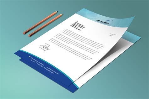 A collection of headed papers that effectively mix graphic design, material choice and print finish within the context of brand identity design. Designs & Prints Letterhead Paper at Lexoft Media Limited 09080906018