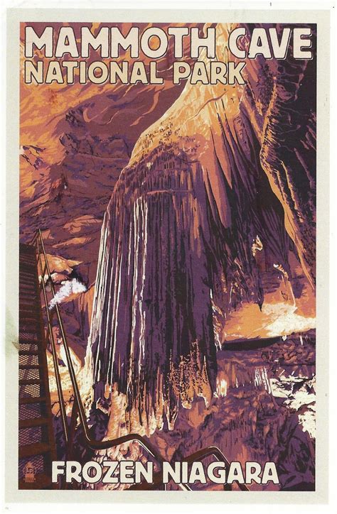 A Journey Of Postcards Mammoth Cave National Park Usa