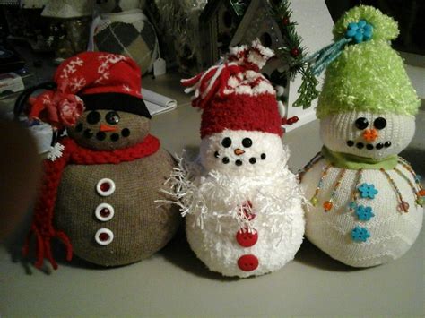 Sweater Snowmen Snowman Crafts Christmas Crafts Sock Snowman