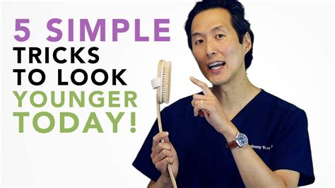 The 5 Best Simple Tips To Look Younger Today Dr Anthony Youn Youtube