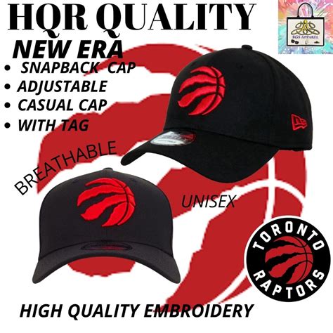 Nba Team Toronto Raptors Cap New Era Unisex Cap Adjustable