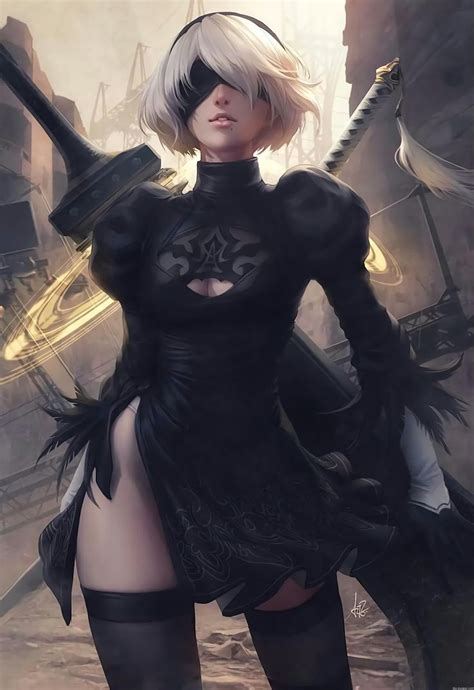 17 Best Images About 2b Nier Automata On Pinterest Legends Her Hair