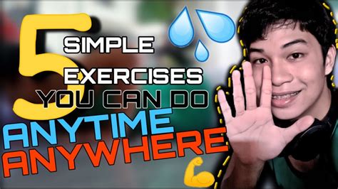 5 Simple Exercises That Will Make You Sweat A Lot Workout Routine